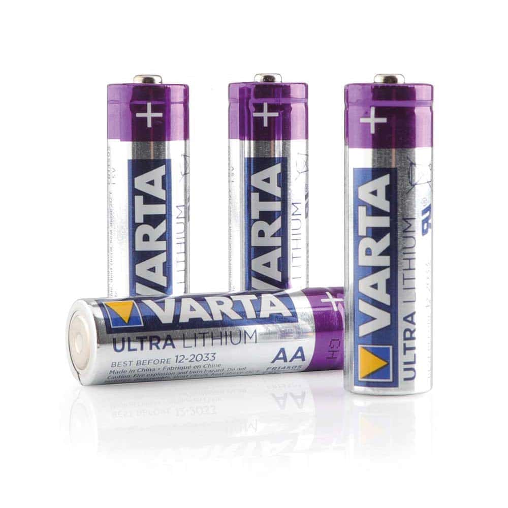 VARTA Ultra Lithium AA Batteries - pack of 4